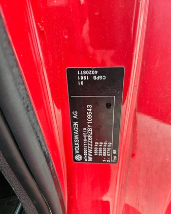 Volkswagen Polo cena 15499 przebieg: 191800, rok produkcji 2010 z Konin małe 352